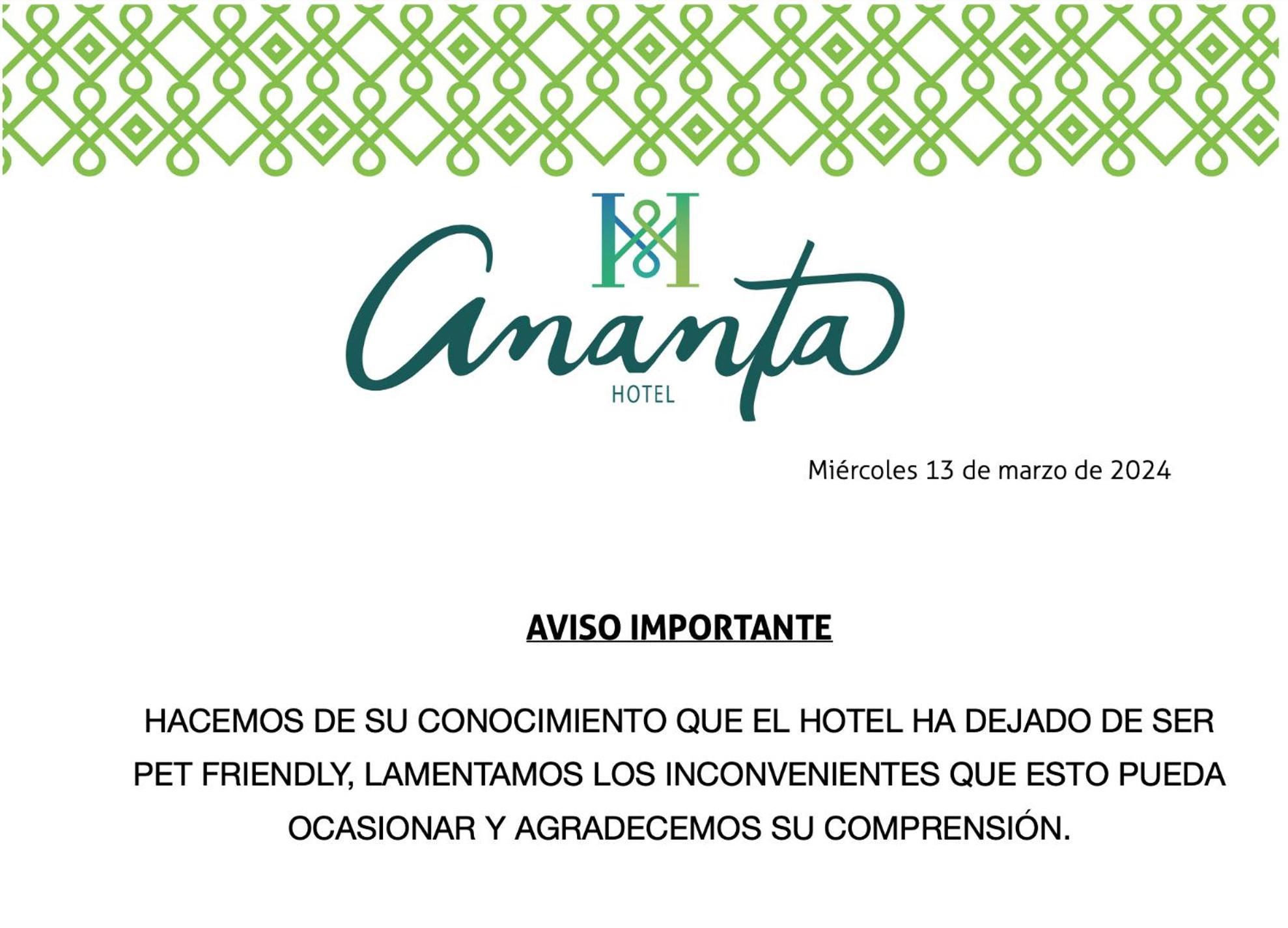 Ananta Hotel 카시타스 외부 사진